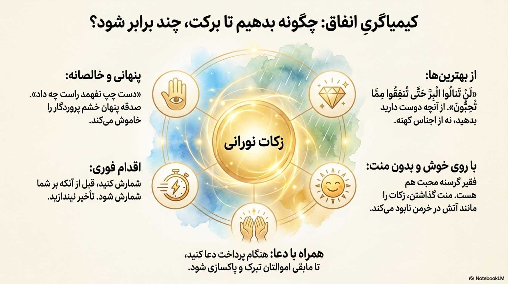 چگونه زکات بدهیم تا برکت بگیریم؟